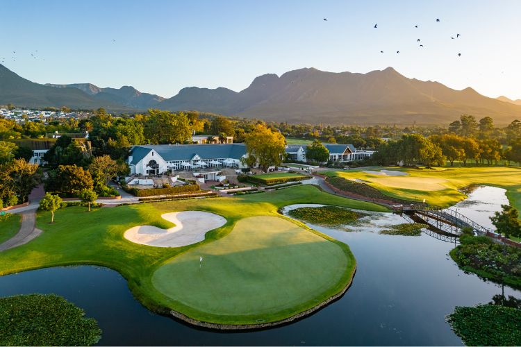 De Zalze Golf Club in the Winelands